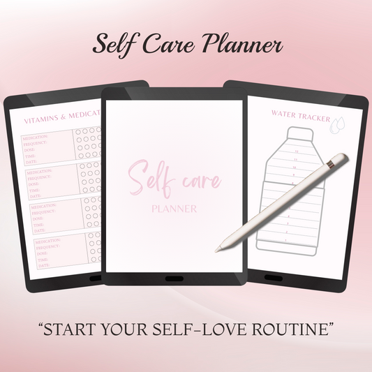 Self Care Planner